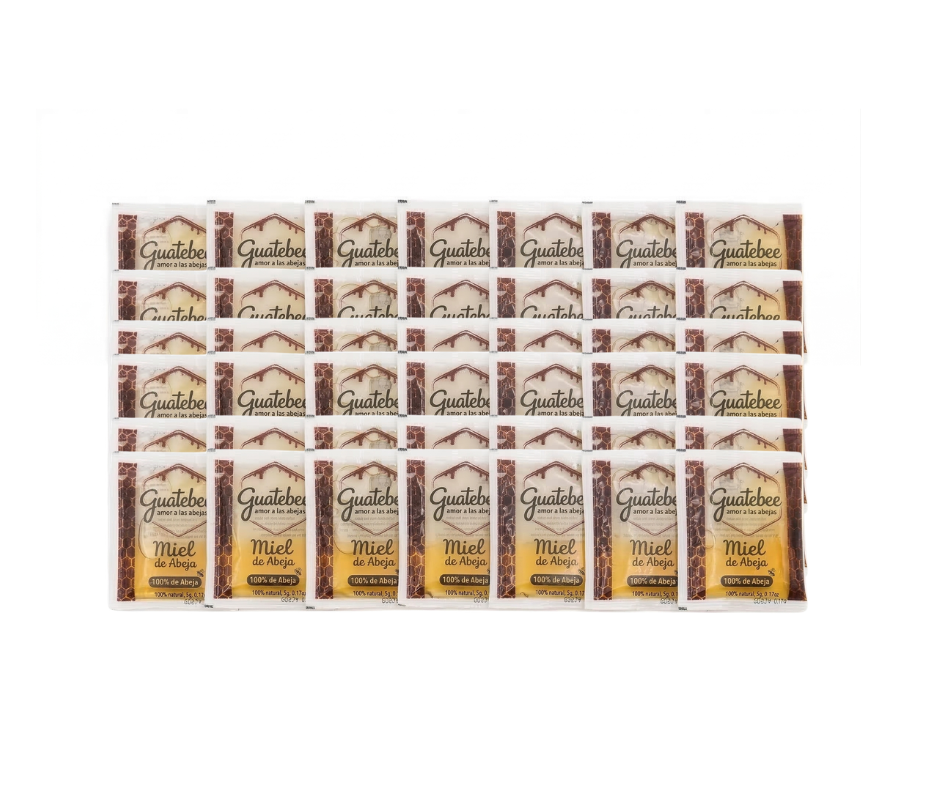 Sachets de miel 100 unidades