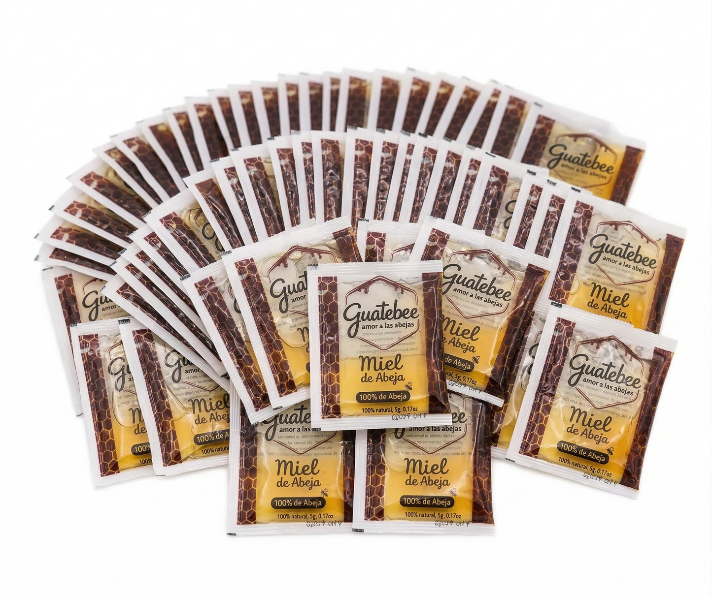 Sachets de miel 100 unidades